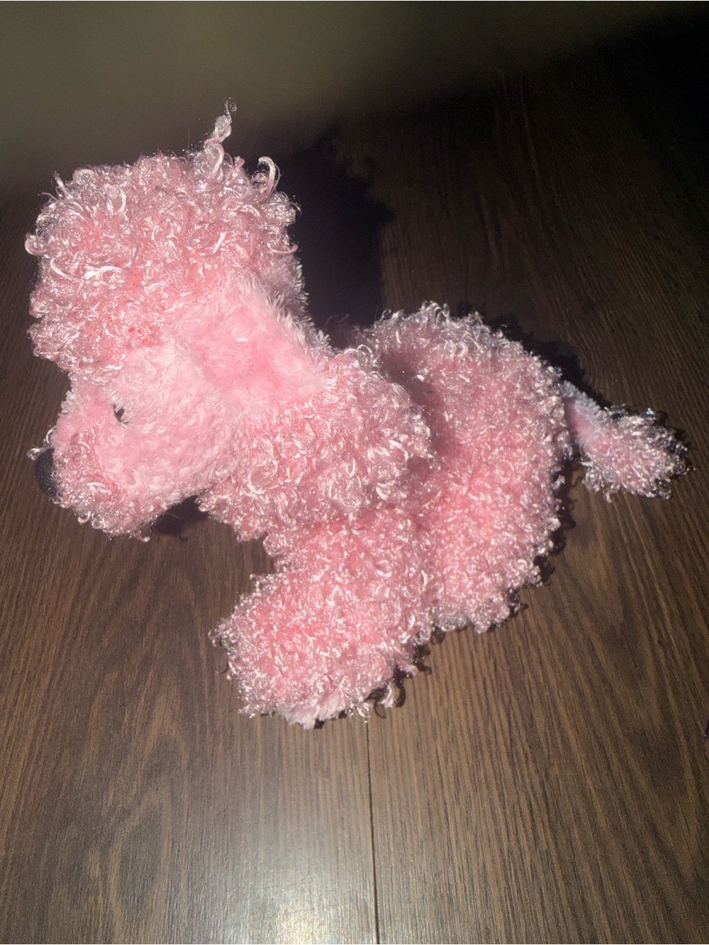 Ganz Webkinz HM107 Pink Poodle 8" Plush Stuffed Toy - No Code